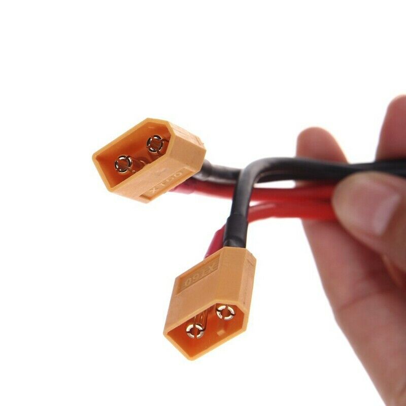 XT60 Dual Extension Parallel Battery Connector Cable for DJI Phantom 1 2 Qu R5Q2