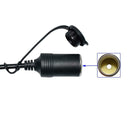 3.6m 12-24V Vehicle Cigarette Lighter Extension Power Wire Line Fused Plug