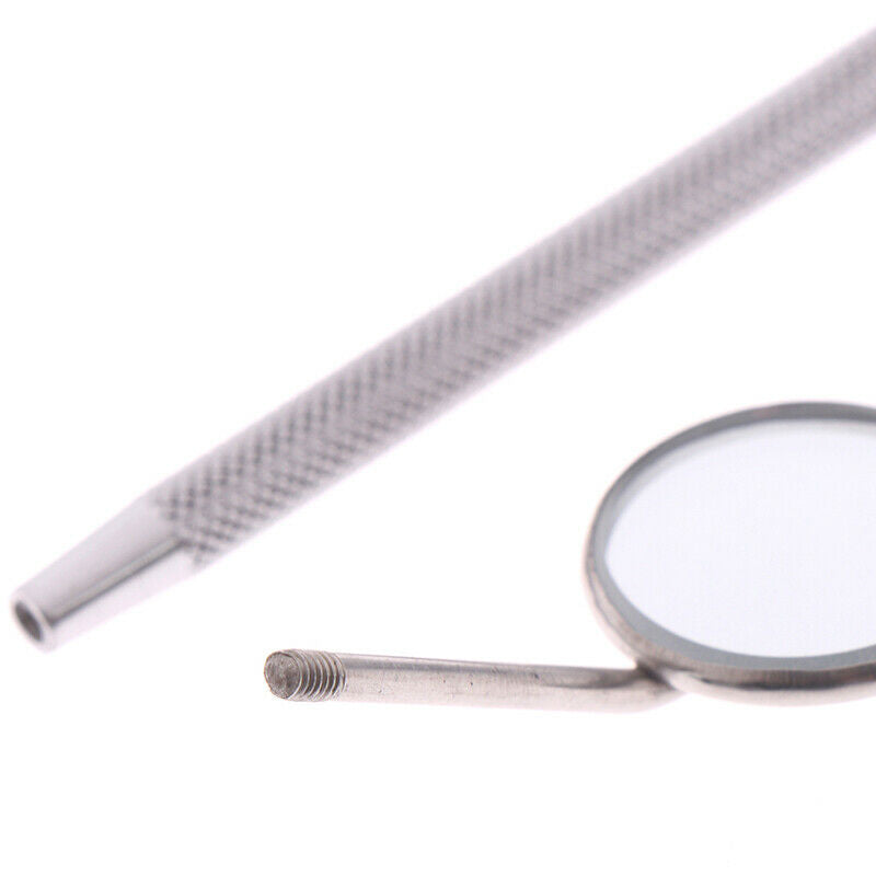 Stainless Steel Makeup Mirror Checking Eyelash Extension Dental Oral Mirror  Kw