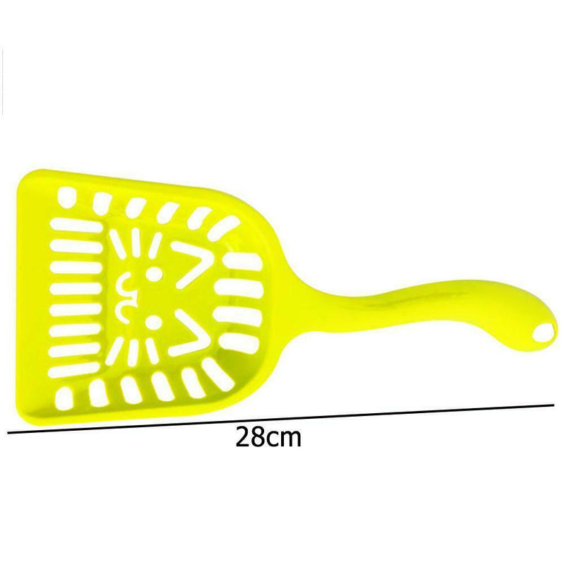 Pet Dog Cat Litter Shovel Plastic Universal Scoop Clean Tool Random Color