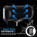 7 Inch 360W Dual Side Shooter LED Work Light Bar Combo Offroad ATV Driving L Nw