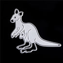 Lovely Kangaroo Animals Metal Cutting Dies Cards Scrapbooking Craft Album 3c