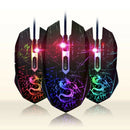 Usb Wired Optical Computer Pc Notebook Laptop Gaming Mouse Dpi Game Led Gam