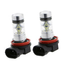 2pcs Blue H11 H8 100W LED Fog Driving Lamp Car Headlight Headlamp Bulb