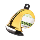 2pcs 12V 110dB Waterproof Motorcycle Truck Loud Snail Siren Horns 510Hz