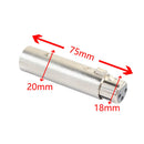 2x XLR 3Pin Male to Female Phase Reversal Adapter Plug Socket Cable Connect