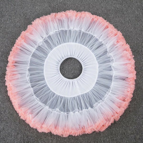 Women Tutu Skirt Wedding Dance Petticoat Tulle Dress Underskirt Fluffy Skirts