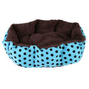 Soft Flannel Pet Dog Puppy Cat Warm Bed House Plush Cozy Nest Mat Pad