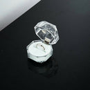 30X Jewelry Package Ring Earring Box Acrylic Transparent Wedding Packaging BOXES