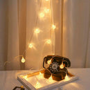 20 LED Globe Lamp String Garlands 2.35m USB Powered Outdoor Christmas Decor