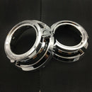 Car Headlights Modified Double Light Lens Cover 2.5 3.0 Inch Decorative Cov