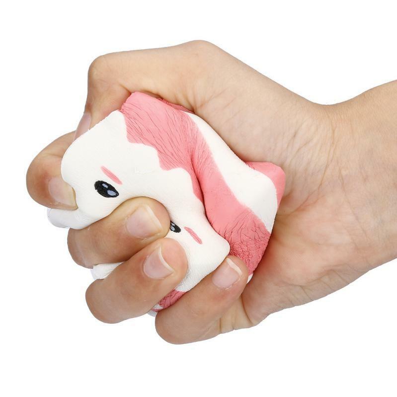 12CM*5.5CM Cute Soft Squishy Pink Yogurt Bottle Super Slow Rising for Kids Toys