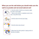 Flying butterfly girl wall stickers Girls room decoration art cartoon Wall De Cy