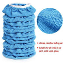 16 Packs Polishing Bonnets(5 To 6 Inches) Polisher Pad Bonnet Buffing Pad C