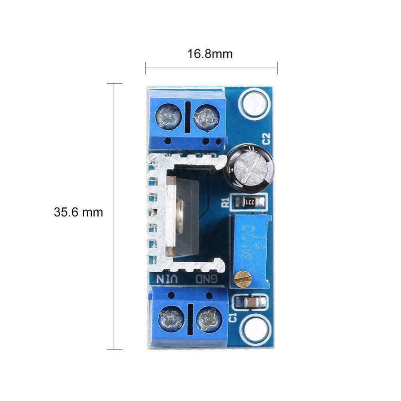1*Adjustable LM317 DC-DC Boost Buck step up down Converter Solar Module X7O4
