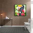 5D Full Round Drill Diamond Painting DIY Parrot Rhinestone Mosaic Picture