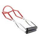 Kitchen Canning Jar Lifter Stainless Steel with Rubber Grip Handle, Anti-Slip