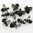 10X 6Mm Universal Motorcycle Fairing Body Bolts Scooter Nuts Bolts M6 Spire