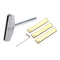 Golden Brass Guitar Bass 3pcs Fret Press Caul Inserts Radius Acoustic/Electric