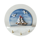 Home Furniture Wall Mounted Coat Rack Clothes Hat Key Hanger 3 Hook - Ship