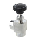 1/2" BSP Female Thread 304 Stainless Steel Flow Control Shut Off Needle Valve