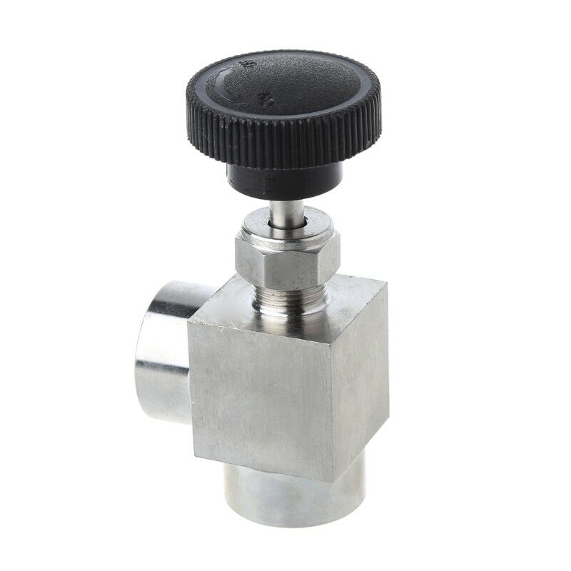 1/2" BSP Female Thread 304 Stainless Steel Flow Control Shut Off Needle Valve