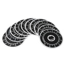 10PCS Rotary Caps Potentiometer Knobs With 10PCS Counting Dial 0 - 100 Scal