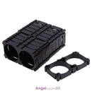 10pcs/lot 32650 2x Battery Holder Bracket Cell Safety Anti Vibration Plasti