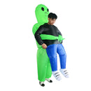 Kids Green Ghost Inflatable Costume Props for Halloween Stage Performance