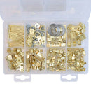 Picture Hangers,Painting Hanging Kit Picture Suspension Kit 220 Pieces Heav L9R1