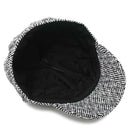 British Style Beret Hat Woolen Autumn Winter Plaid Retro Painter Beanie Cap