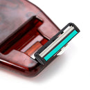 Double Sides Hair Cutting Thinning Hair Razor Comb Trimmer with Blades DIY Tool/