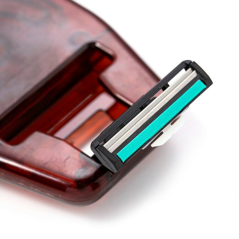 Double Sides Hair Cutting Thinning Hair Razor Comb Trimmer with Blades DIY Tool/