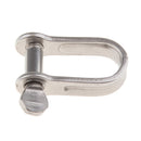 6mm Stainless Screw Pin Bow Shackle Corrosion Resistance for Marine or Yacht