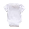 Summer Short Sleeve Baby Bone Print Romper O-neck Solid Jumpsuit (3-6M) A