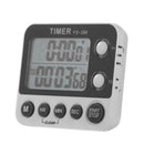 Magnetic Digital Kitchen Cooking Count Up Countdown Timer Flash Reminder