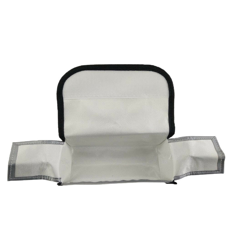 Lipo Battery Charge & Storage Safe Bag Large Size Fire Resistant 185x75x60mm