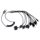 Universal 10 in 1 USB Multi Charger Retractable Phone Cable For Cell Phone  Z