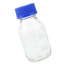 2 Pieces Clear Glass Reagent Sample Bottle Jar Graduated Laboratory 2 Size