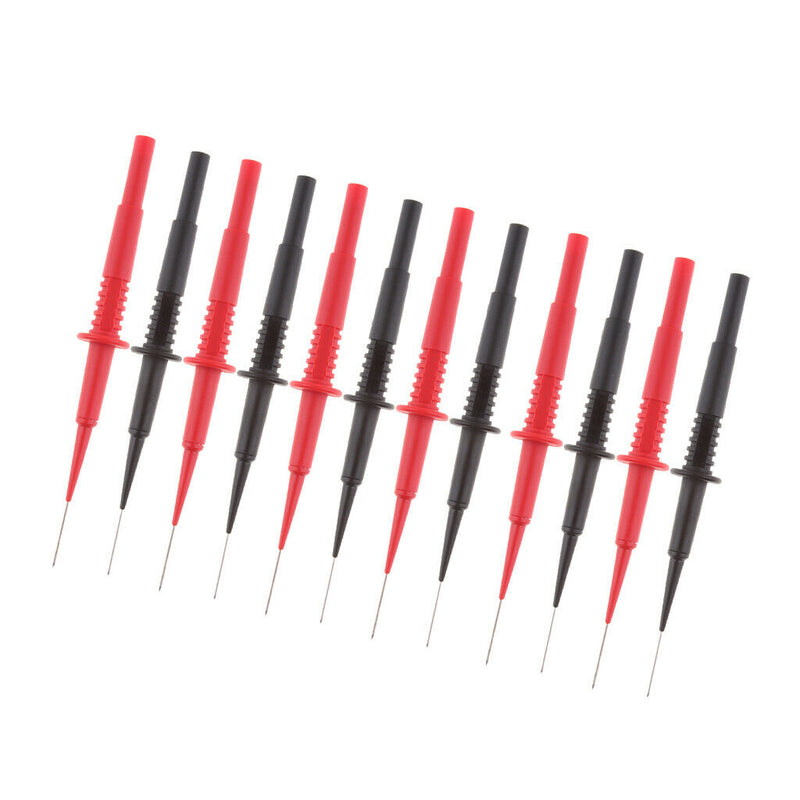 12 Pieces 600V Multimeter Testing Lead Piercing  Test Probes