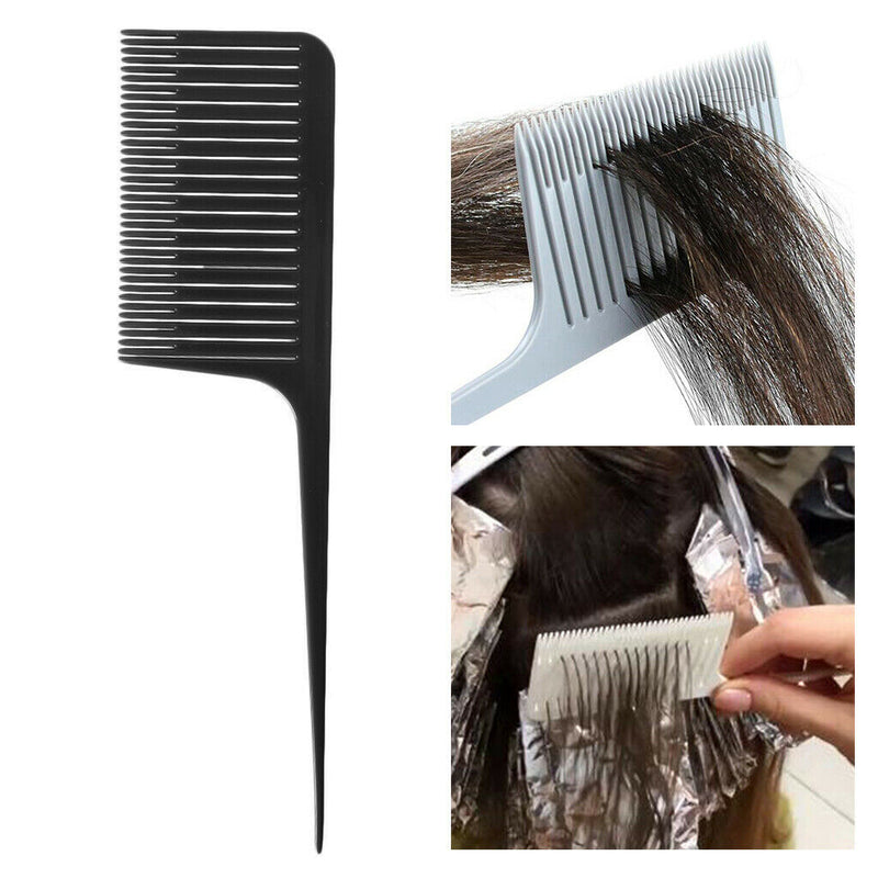 ABS Weave Highlighting Foiling Hair Comb Salon Styling Dyeing Combs Tool