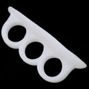2pcs White Gel Toe Separators Stretchers Alignment Bunion Pain Foot Relief  MOAU