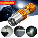 H6 18W LED 3 COB Motorcycle Headlight Bulb Lamp 2000LM 6000K Hi/Lo Beam Light AU
