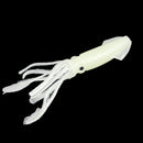 transparent luminous soft squid lure baits 10.5cm/8g bass trolling fishing lur Z