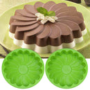 Cyclone Shape Round Silicone Cake Mold Fondant