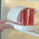 Microwave Bacon Rack Hanger Cooker Tray For Cook Bar F3Q7 Meal Breakfast N7M5