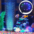 LED Aquarium Light Underwater Waterproof Air Bubble Lamp Fish Tank Decor EU