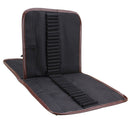 Canvas Wrap Roll Pen Case Pencil Bag Makeup Brush Holder Storage Pouch for 72pcs