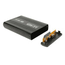 USB 2.0 3.5 Inch SATA External Hard Drive HDD Enclosure Case Black