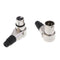 1 Paired Male And Female XLR Connectors Plug C13-C14 Bend Right